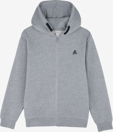 Scalpers Sweat jacket in Grey: front