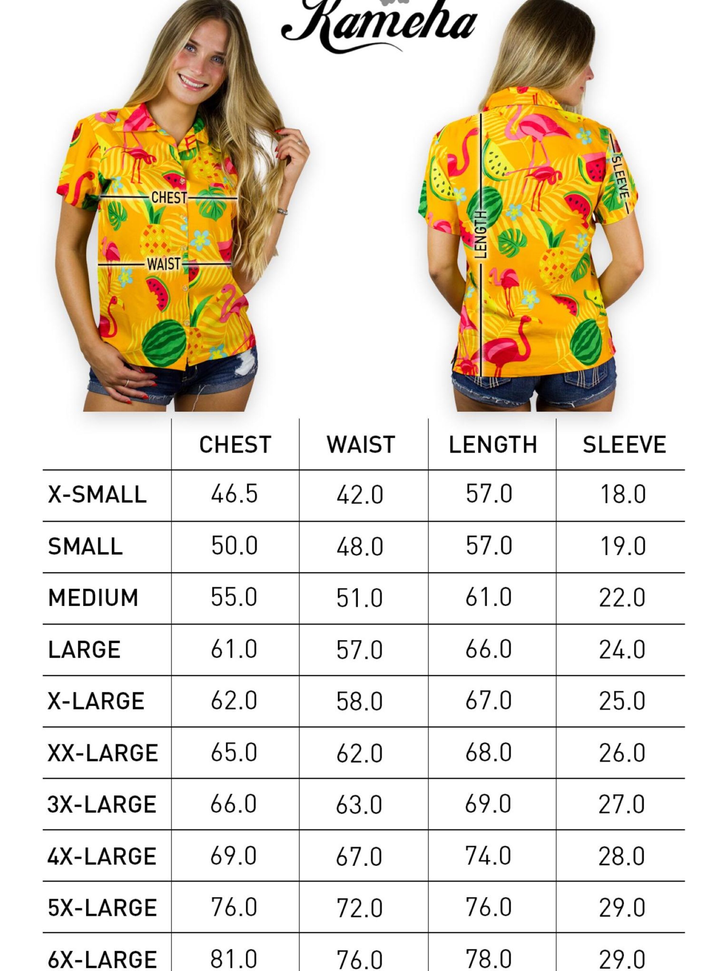 King Kameha Bluse 'Flamingo Melone'‌ in Gelb