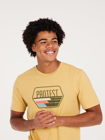 PROTEST Shirt 'PRTSTAN' in Geel