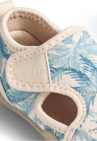 WHEAT Buty otwarte 'Swirl' w kolorze niebieski