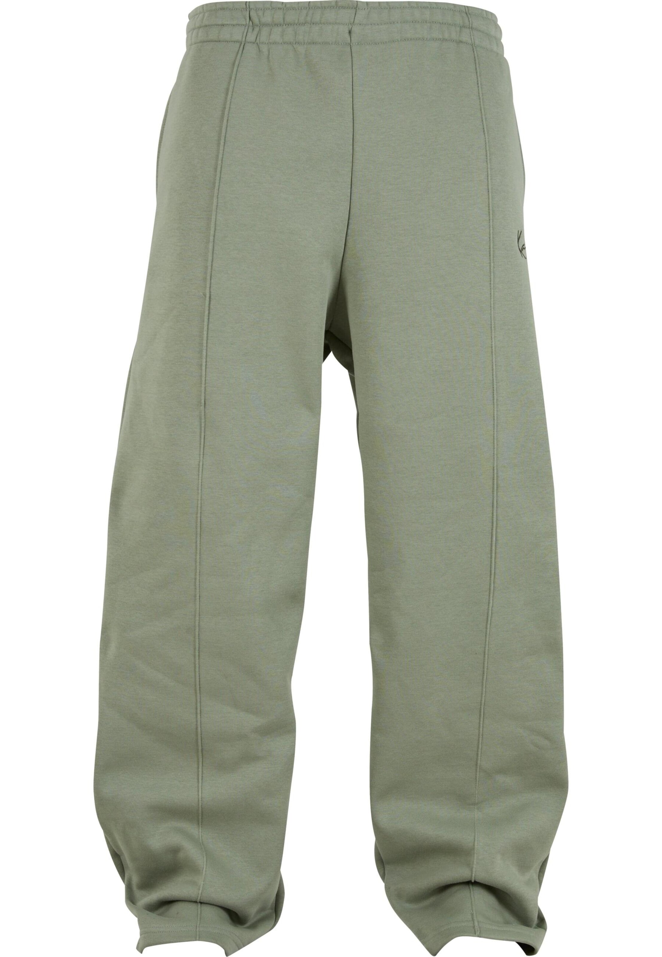 Karl Kani Zvonové kalhoty Kalhoty – zelená: přední strana