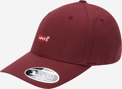 LEVI'S ® Cap in rot / bordeaux / weiß, Produktansicht