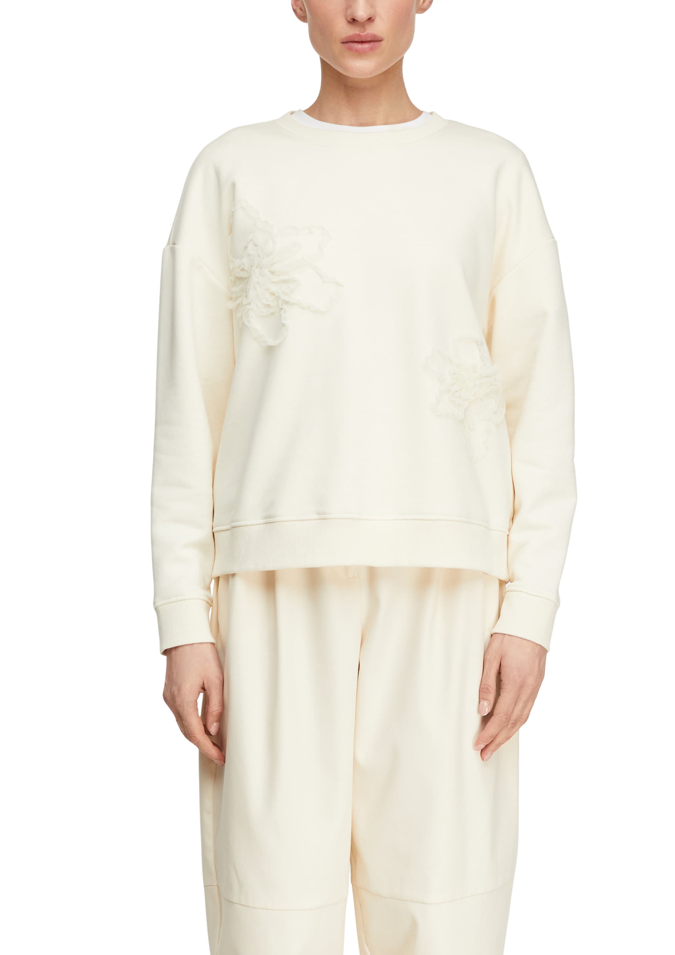 COMMA Sweatshirt in Beige