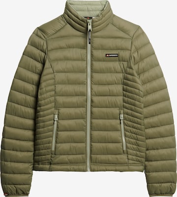 Superdry Tussenjas 'Fuji Lite' in Groen: voorkant