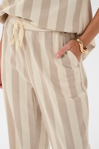 CULTURE Loosefit Broek in Beige