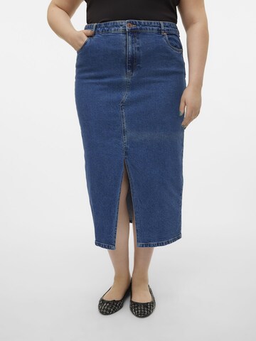 Jupe Vero Moda Curve en bleu