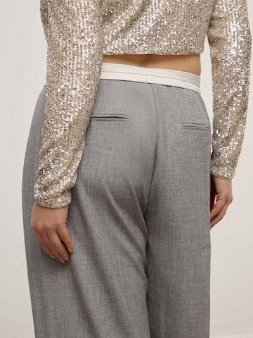 CITA MAASS Wide leg Pantalon in Grijs