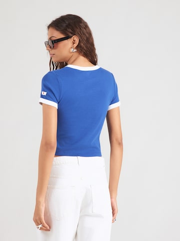 LEVI'S ® Tričko 'RINGER X USA RETRO' - Modrá