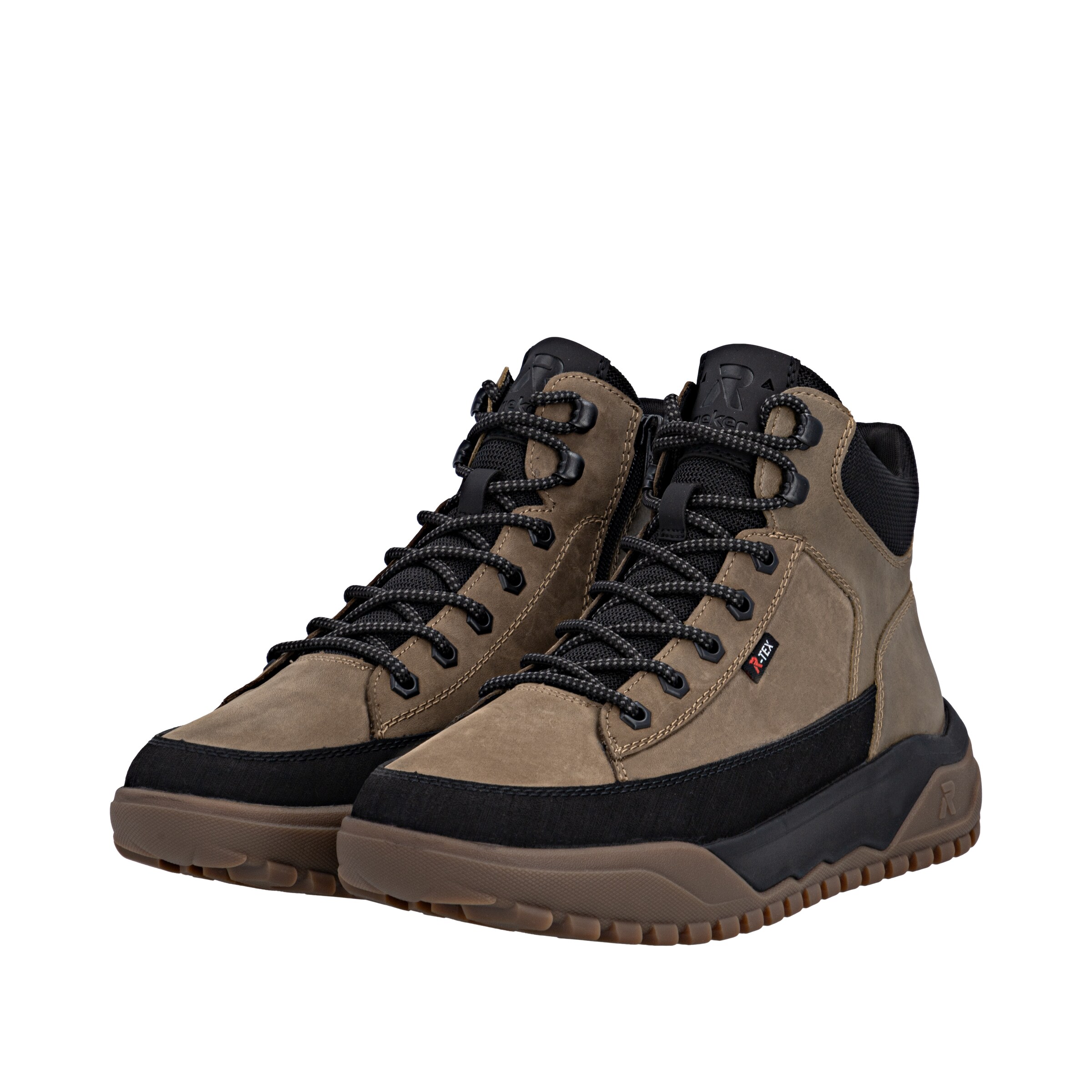 Bottes à lacets 'U1571' Rieker en marron