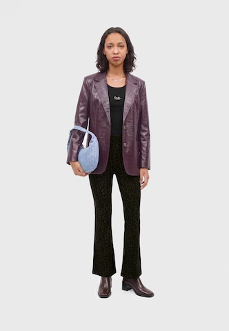 Skinny Leggings 'Lala' Lala Berlin en marron
