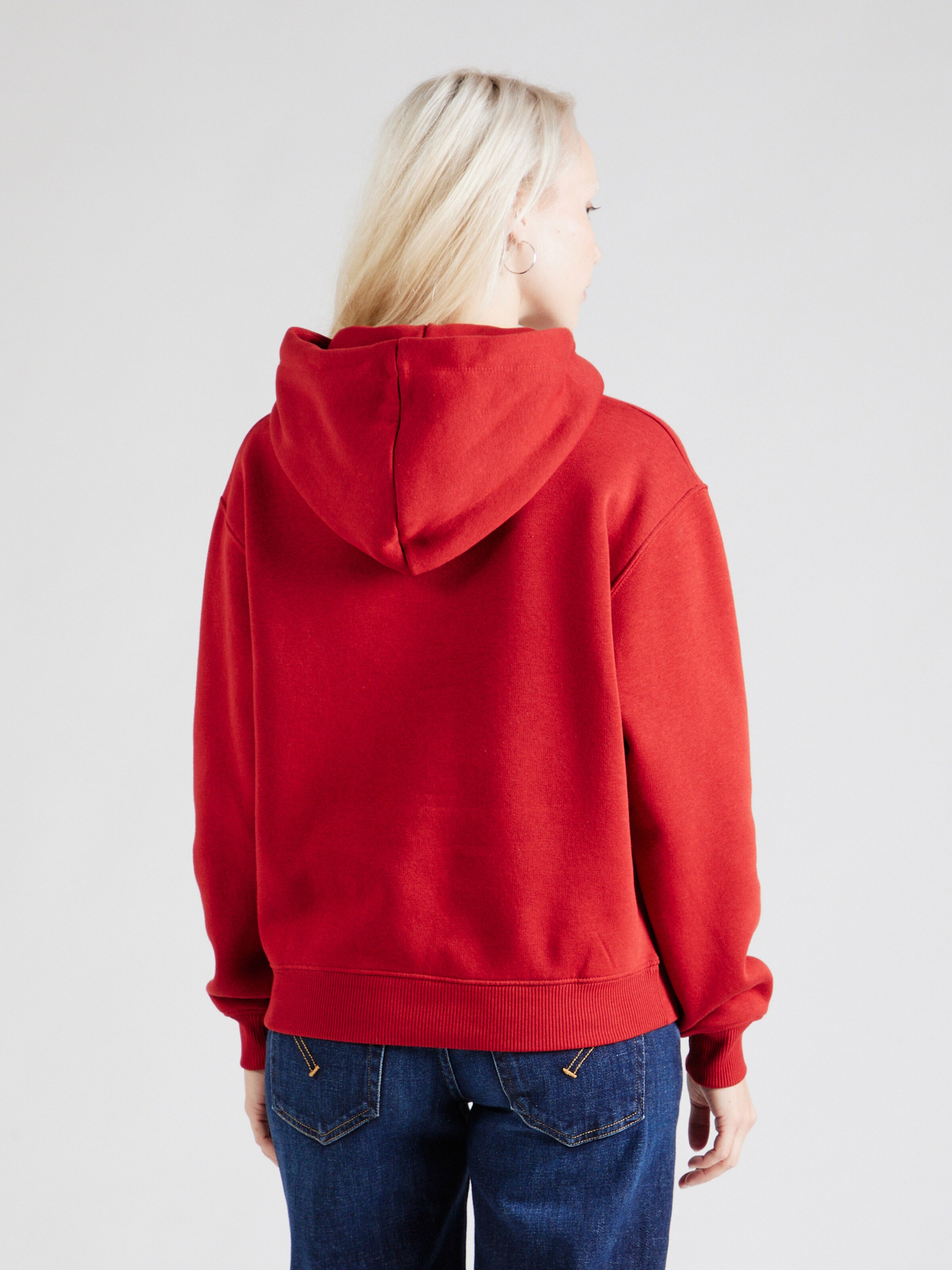 TOMMY HILFIGER Sweatshirt in Wine Red ABOUT YOU