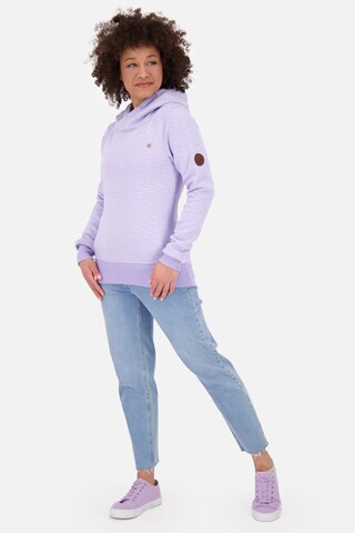 Alife and Kickin Sweatshirt 'SarinaAK' i lila