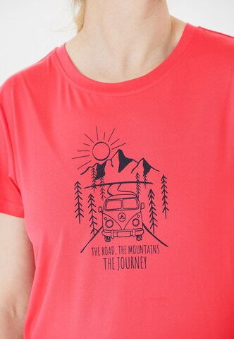 Whistler T-Shirt 'Tergo' in Rot