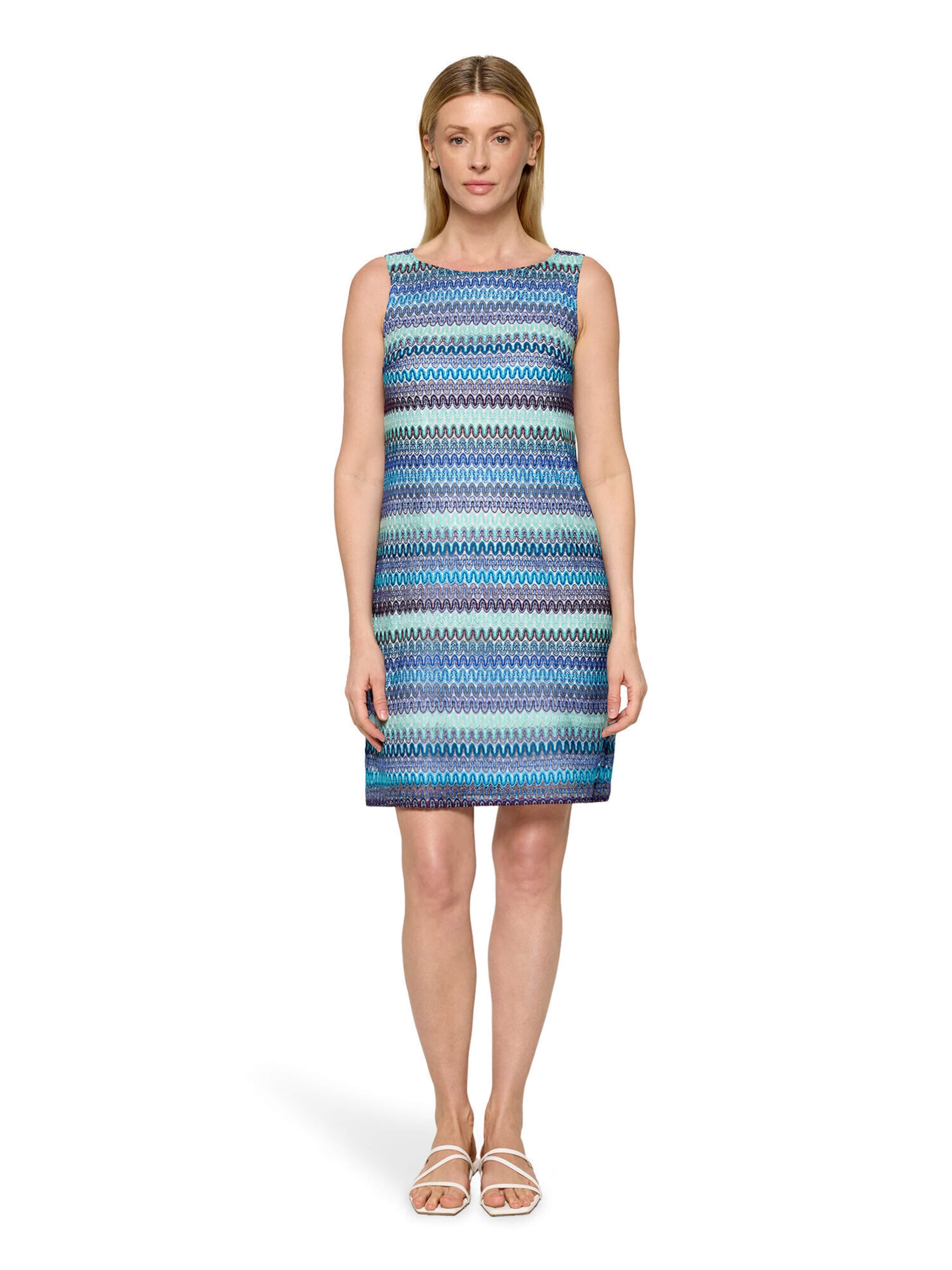 Robe Betty Barclay en bleu : devant
