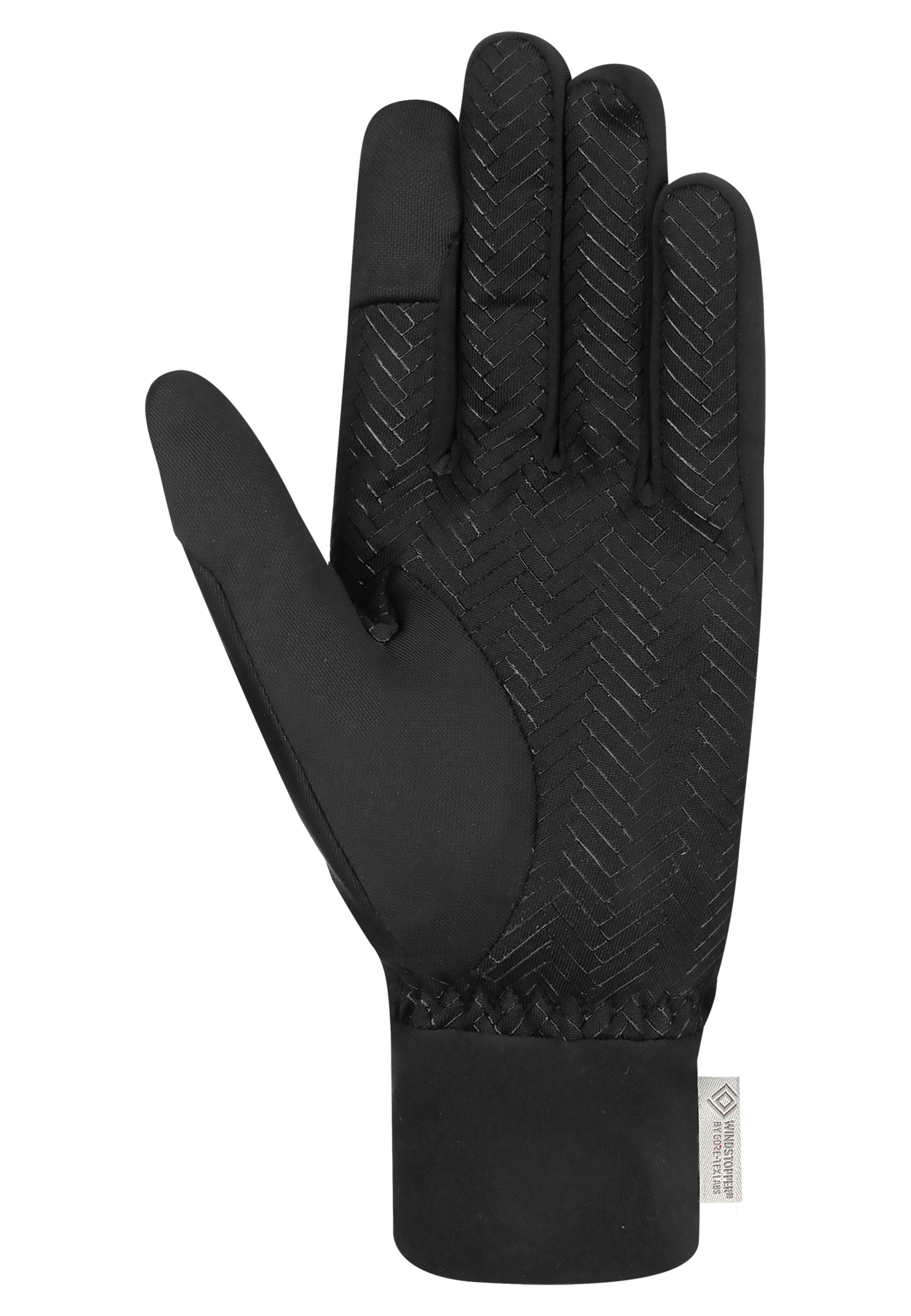 REUSCH Fingerhandschuhe 'Karayel WINDSTOPPER® TOUCH-TEC' in Schwarz