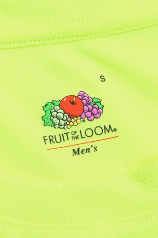 FRUIT OF THE LOOM Sport-Shirt S in Gelb