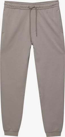 Pull&Bear Trousers in Brown: front