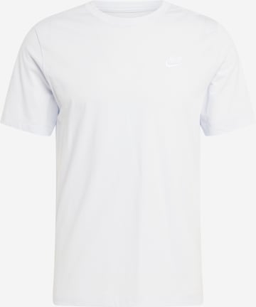 T-Shirt 'CLUB' Nike Sportswear en bleu : devant