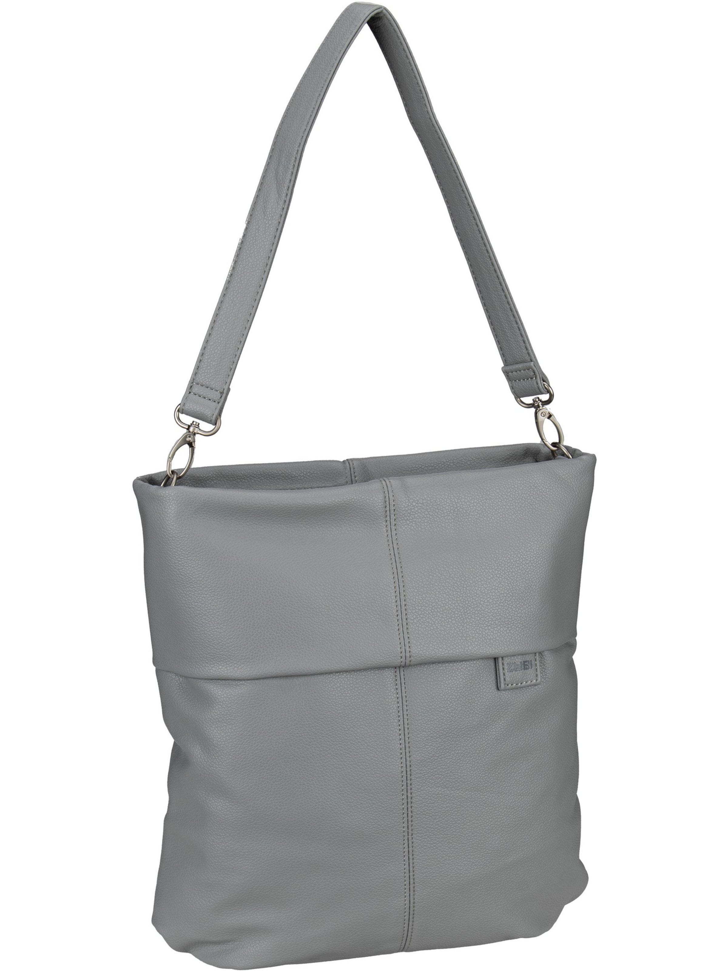 ZWEI Handbag 'Mademoiselle' in Grey: front