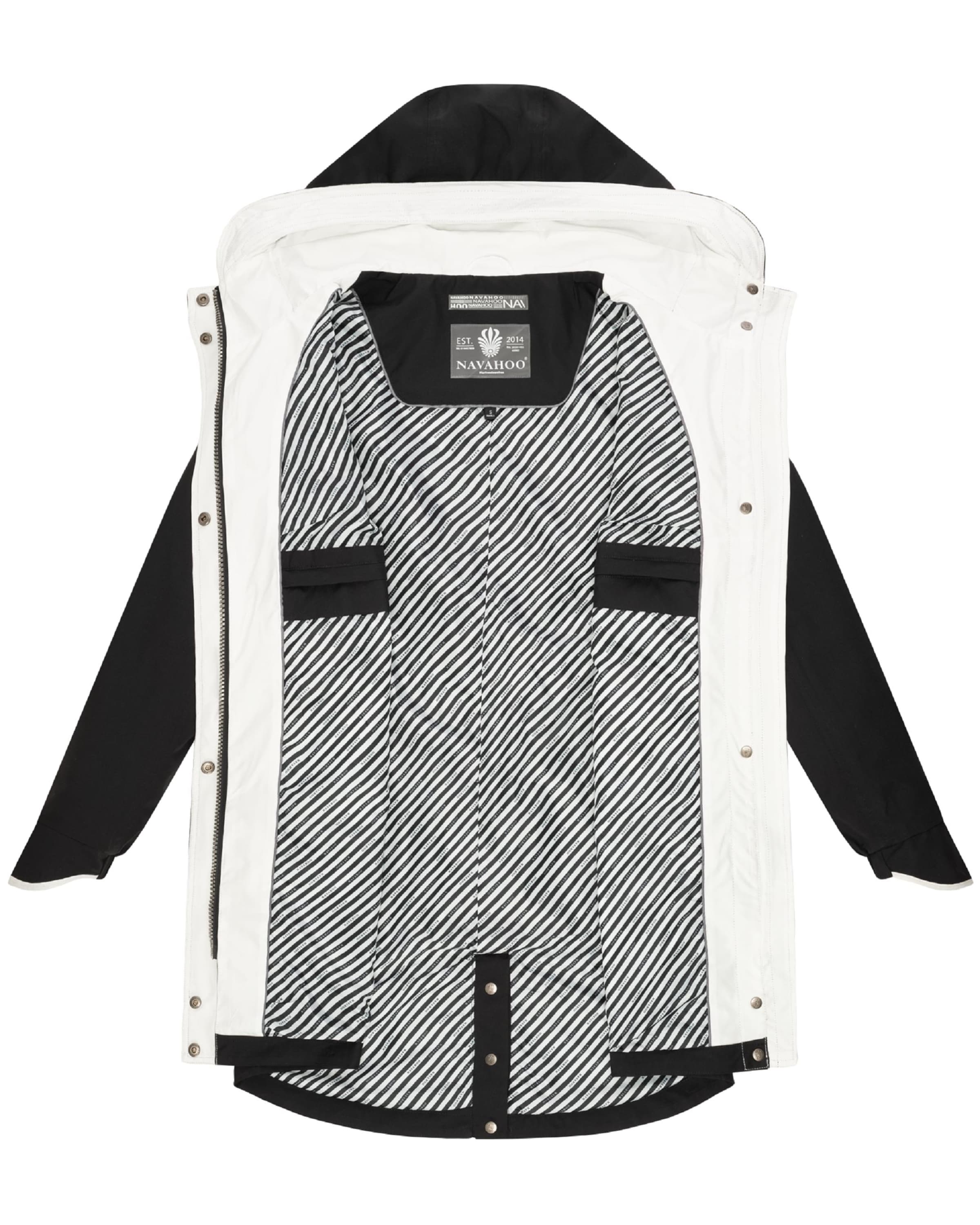 NAVAHOO Prechodná parka 'Xankaa' - Čierna