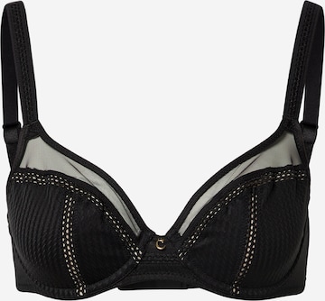 Chantelle T-shirt Bra in Black: front