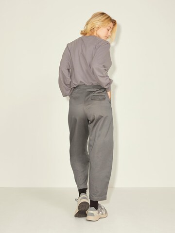 JJXX Loose fit Pleat-Front Pants 'JXZOE' in Grey