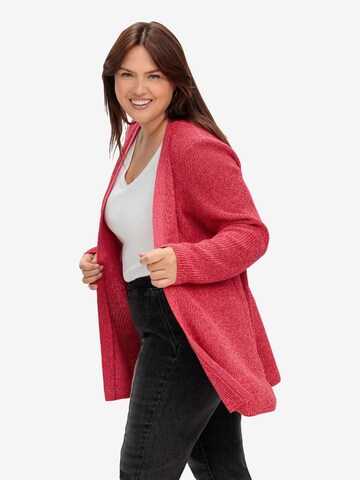 SHEEGO Knit cardigan in Pink