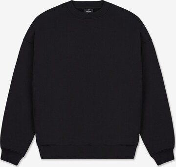 Johnny Urban Sweatshirt 'Carter Oversized' in Black: front