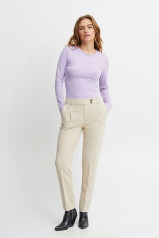 b.young - regular Pantalón plisado 'Danta' en beige