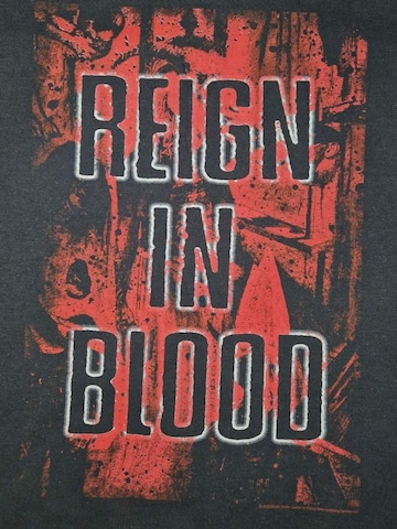 Slayer - Camiseta 'Slayer Reign in Blood Logo T-Shirt' en negro