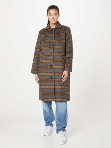 Noa Noa Between-Seasons Coat in Brown: front