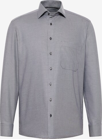 ETERNA Comfort fit Button Up Shirt in Grey: front