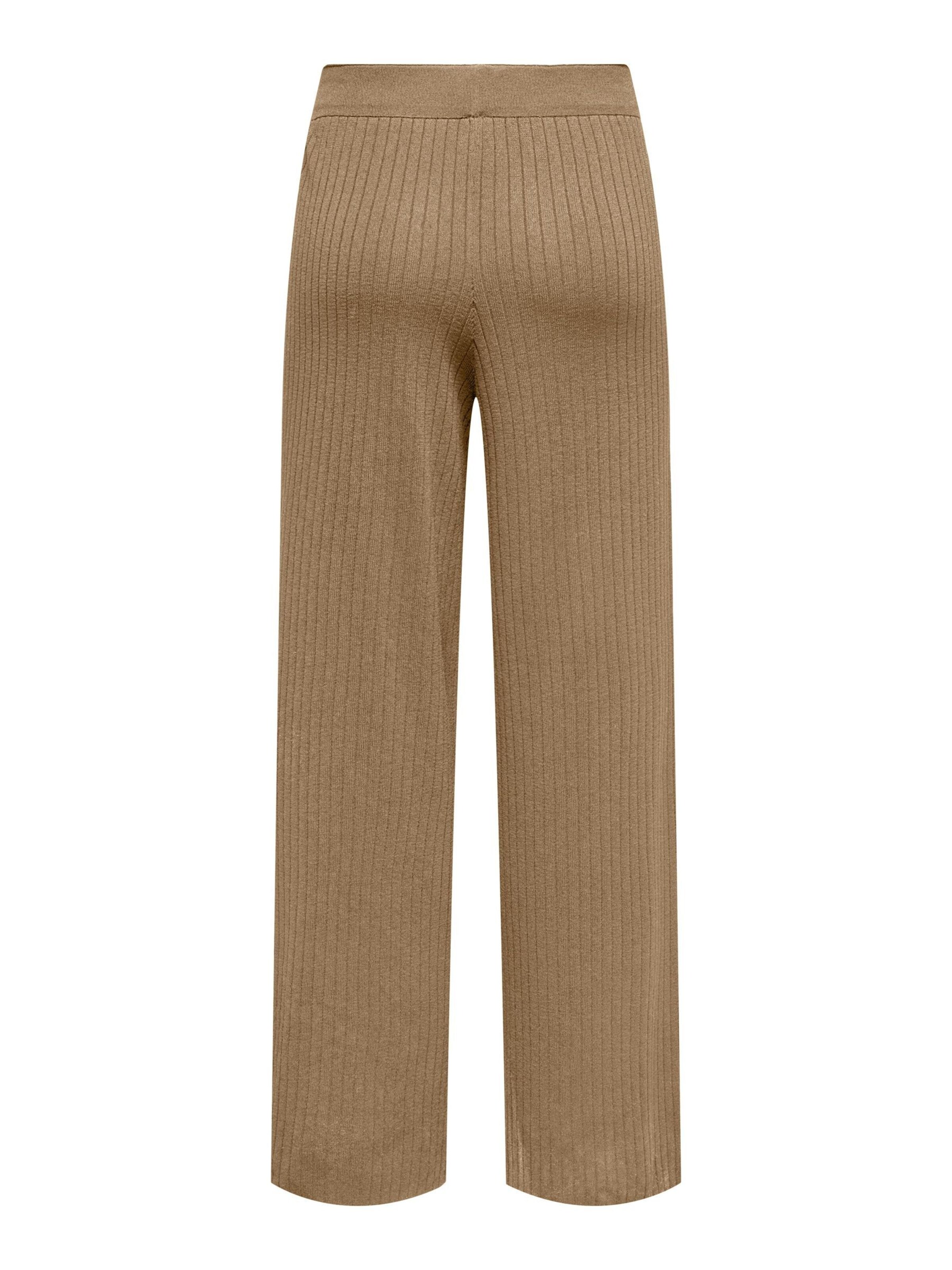 ONLY - Pierna ancha Pantalón 'ONLThelma' en marrón