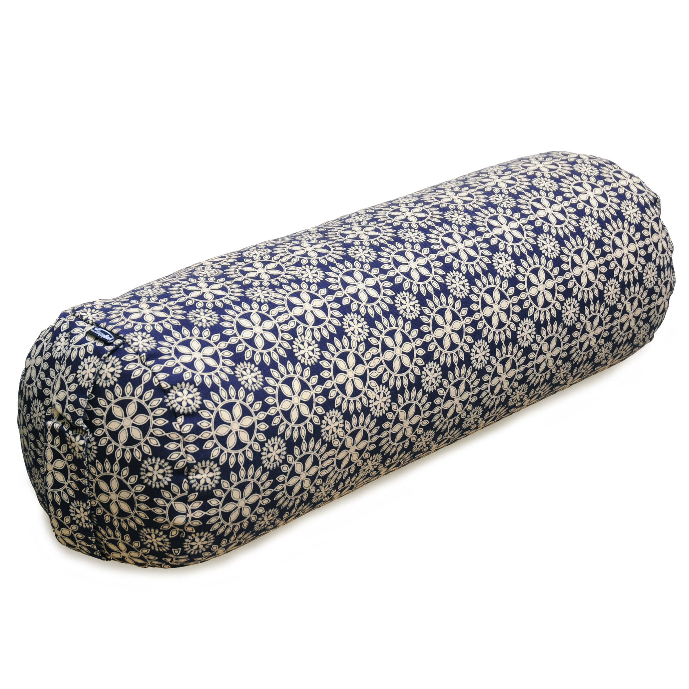 Yogishop Yoga-Bolster in Blau: Vorderseite