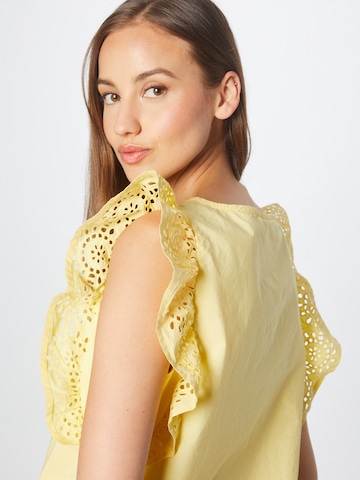 SAINT TROPEZ Top 'Miranda' in Yellow