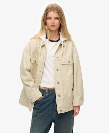 Veste mi-saison Superdry en beige