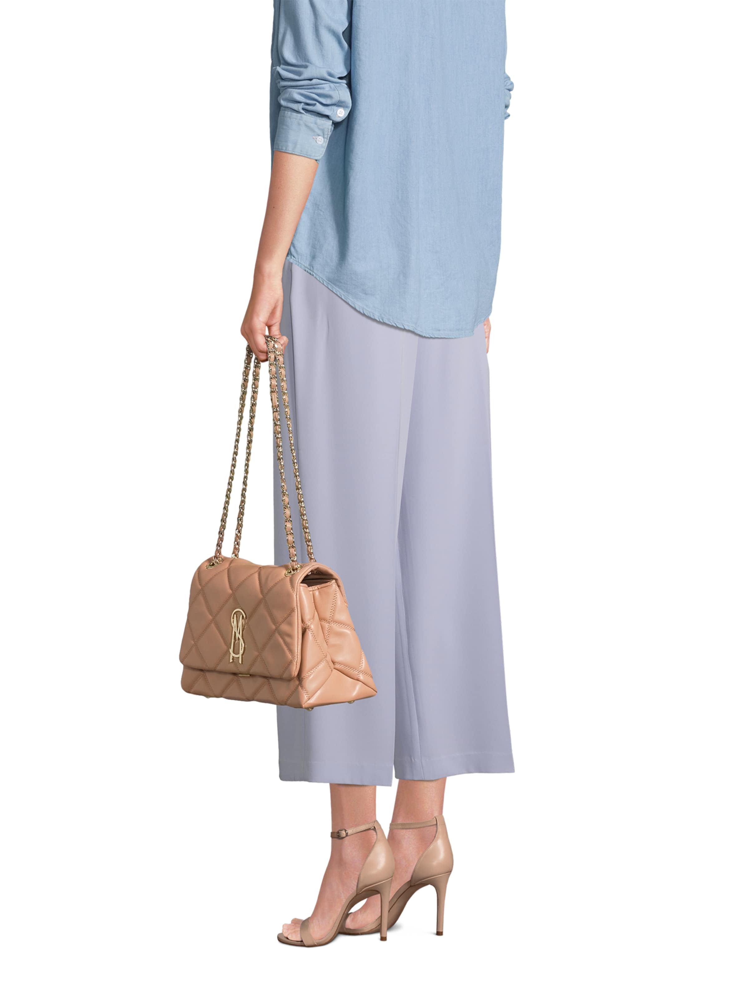 STEVE MADDEN Наплечная сумка в Бежевый