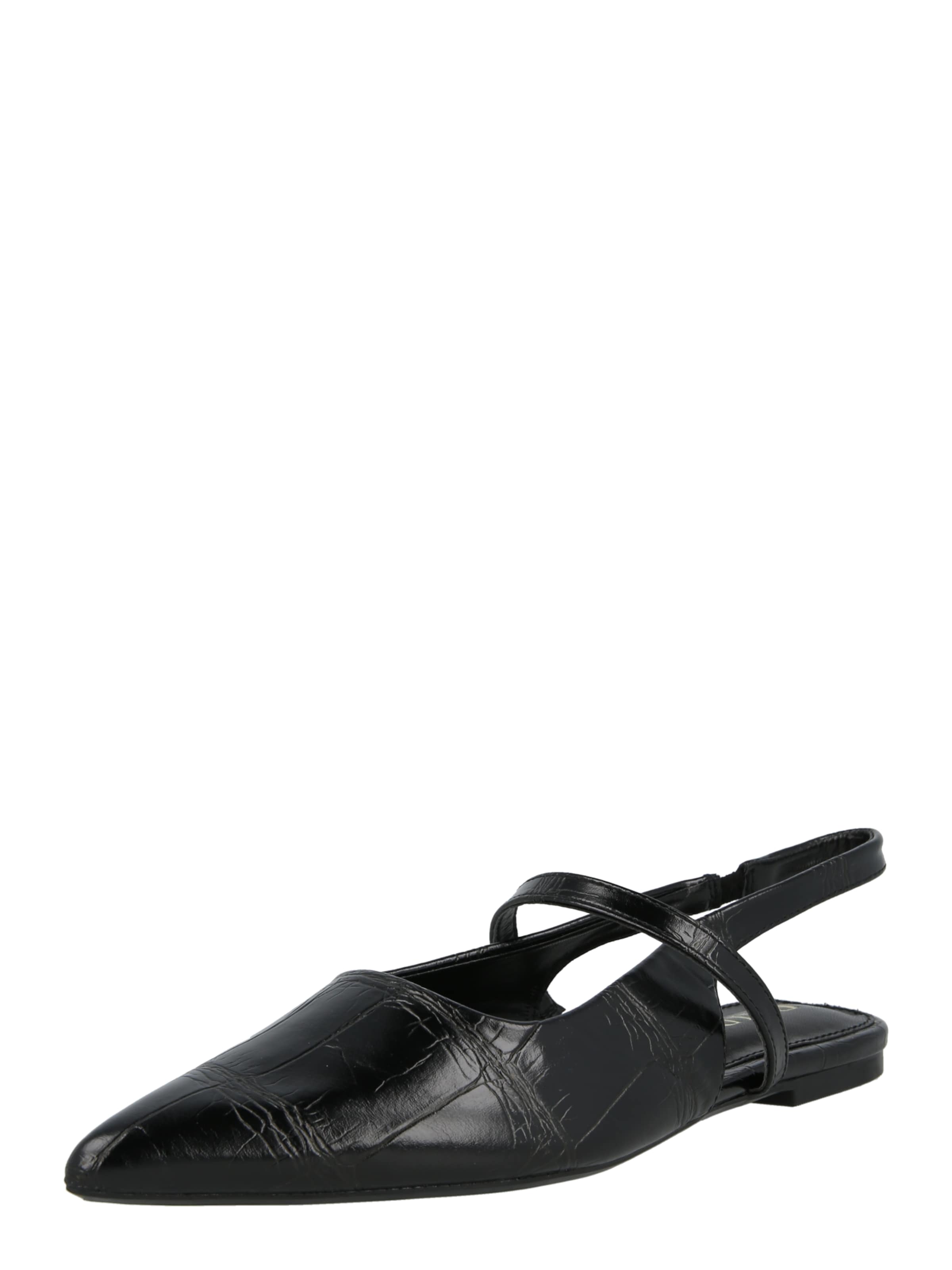 Raid Лодочки с открытой пяткой 'NEITA' в Черный: спереди