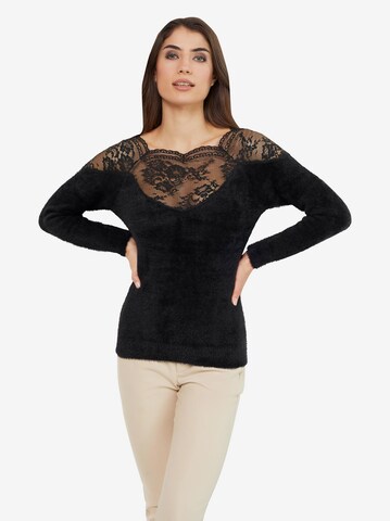 Ashley Brooke by heine Pullover in Schwarz: predná strana