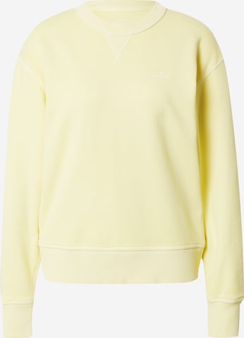 GANT - Sudadera en amarillo: frente