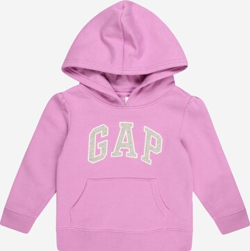 GAP Sweatshirt in Lila: voorkant