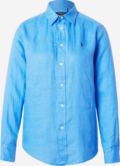 Polo Ralph Lauren Bluse in nachtblau / neonblau, Produktansicht