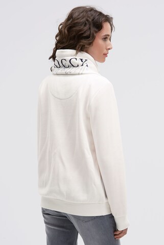 Soccx Sweatjacke in Weiß