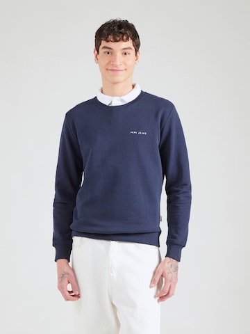 Pepe Jeans Sweatshirt in Blau: Vorderseite