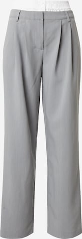 LeGer by Lena Gercke Loose fit Pleat-Front Pants 'Dilane' in Grey: front
