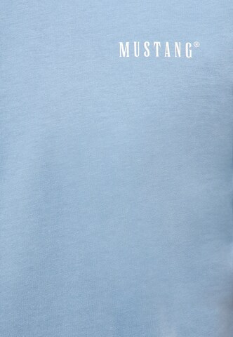 MUSTANG T-Shirt 'Austin' in Blau