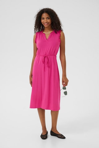 Kaffe Kleid 'Maria' in Pink: Vorderseite