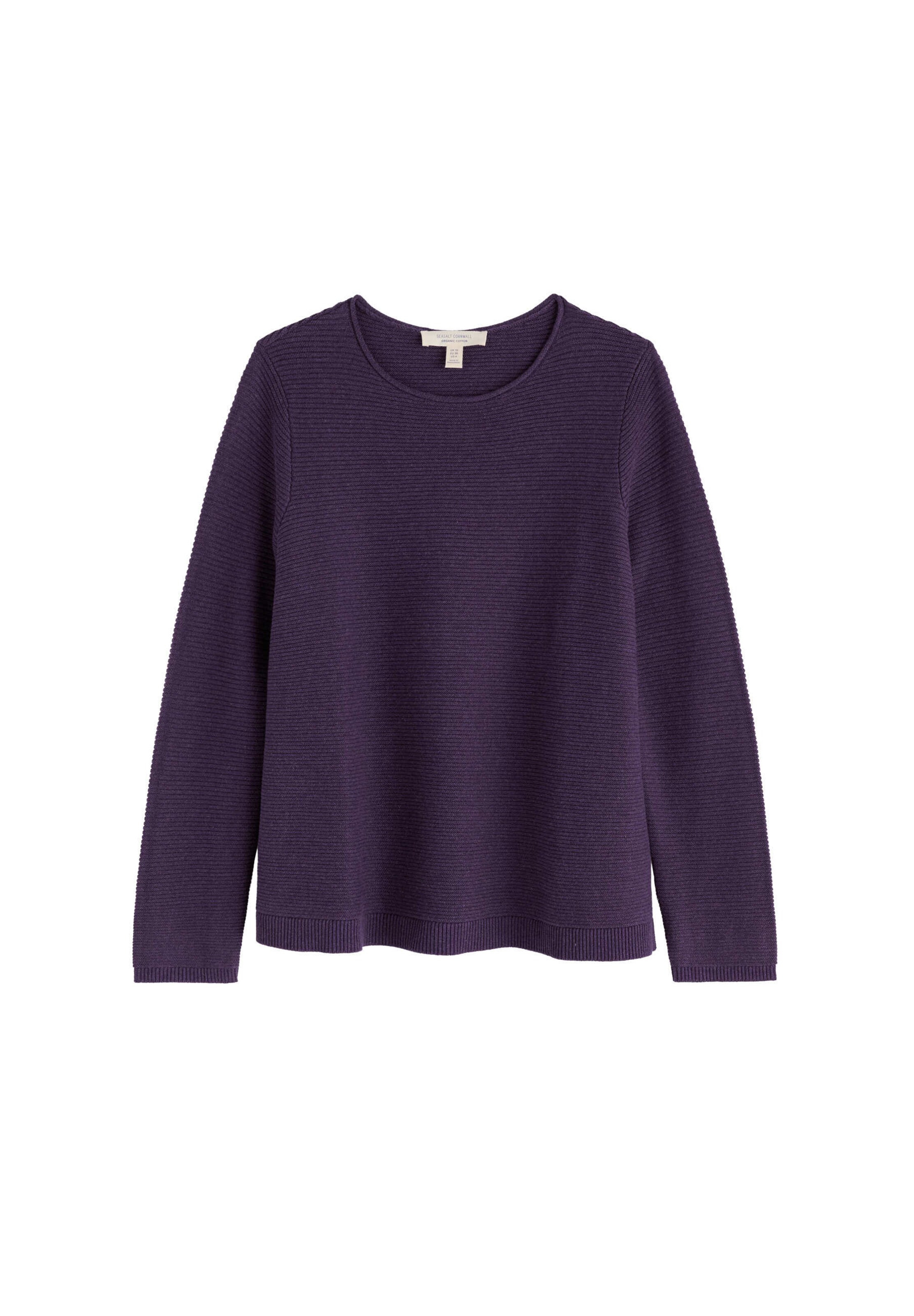 Pullover 'Makers' di Seasalt Cornwall in lilla: frontale