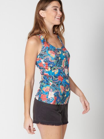 KOROSHI Top in Blauw