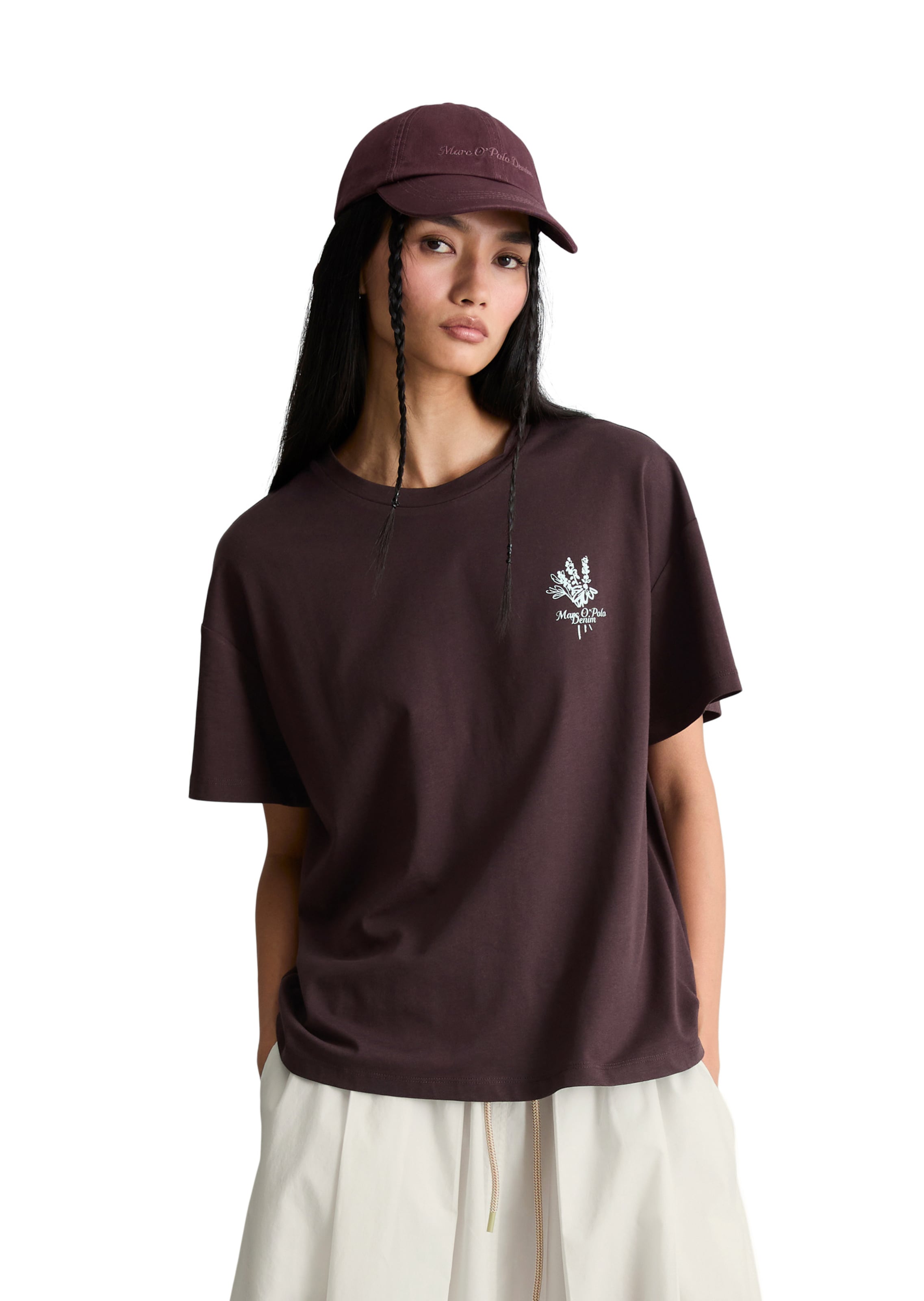 Marc O'Polo DENIM Shirt in Brown: front